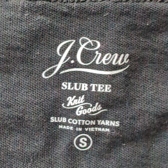 Jcrew boat neck slub tee size s - Picture 2 of 4